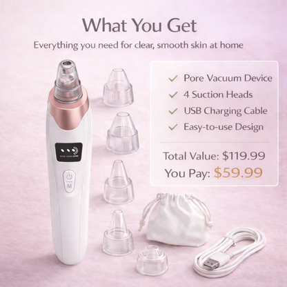 BlackOut™ Pore Vacuum – Instantly Clear Skin